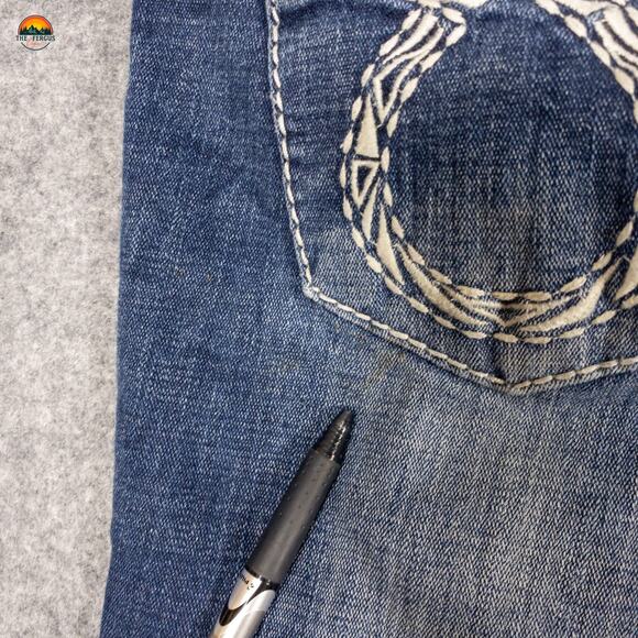 Big Star Vintage Collection Liv Slim Bootcut Leg Jeans Blue Denim Women's 28 - Picture 9 of 16